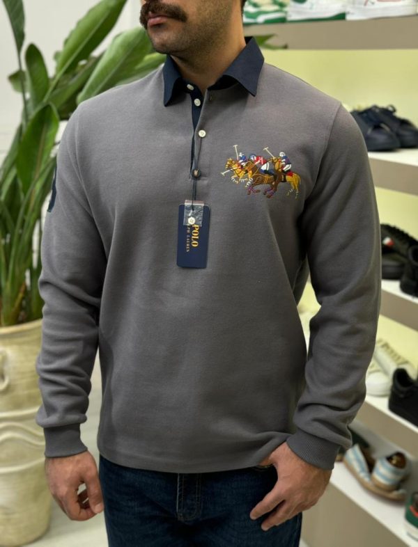 سلانیک یقه دار پونی POLO RALPH LAUREN - تصویر 9