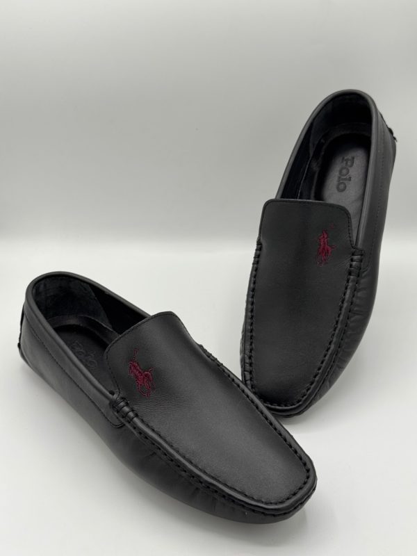کالج چرم طبیعی POLO RALPH LAUREN - تصویر 5