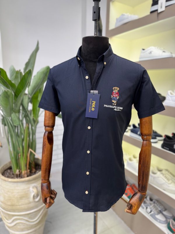 پیراهن آستین کوتاه گلدوزی تدی POLO RALPH LAUREN - تصویر 6