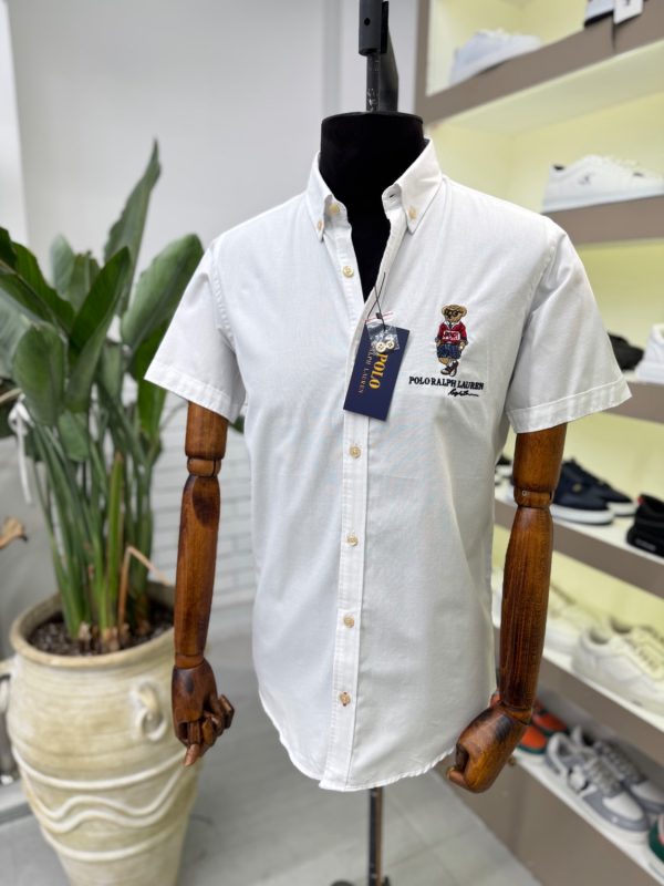 پیراهن آستین کوتاه گلدوزی تدی POLO RALPH LAUREN - تصویر 3