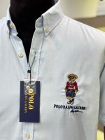 پیراهن آستین کوتاه گلدوزی تدی POLO RALPH LAUREN - تصویر 4