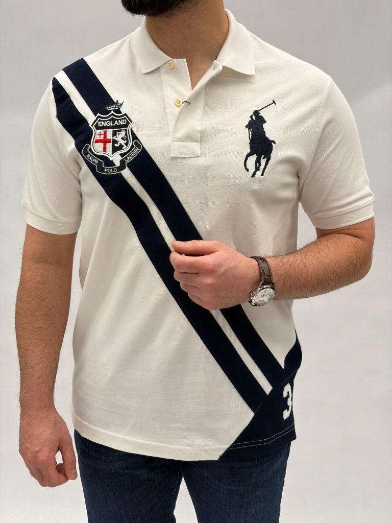 پولوشرت بنری گلدوزی شده POLO RALPH LAUREN
