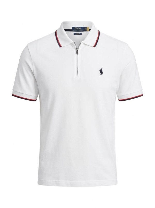 پولوشرت نیم زیپ لوگوریز POLO RALPH LAUREN - تصویر 3