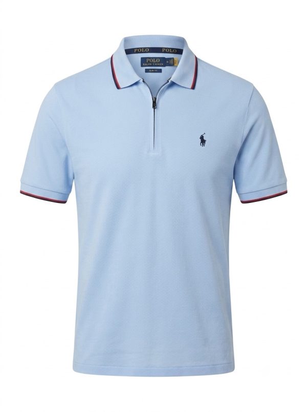پولوشرت نیم زیپ لوگوریز POLO RALPH LAUREN - تصویر 1