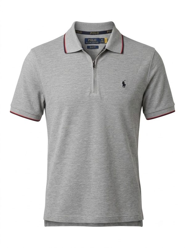 پولوشرت نیم زیپ لوگوریز POLO RALPH LAUREN - تصویر 6