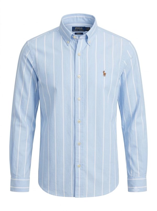 پیراهن راه راه لوگوریز  POLO RALPH LAUREN - تصویر 2