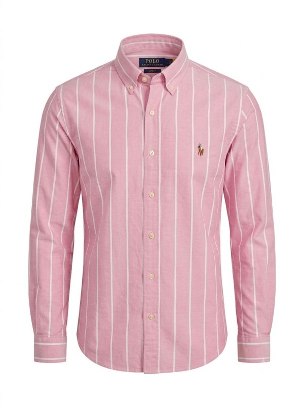 پیراهن راه راه لوگوریز  POLO RALPH LAUREN - تصویر 4