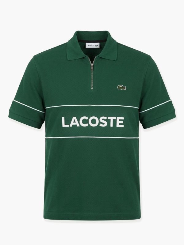 پولوشرت نیم زیپ LACOSTE - تصویر 4