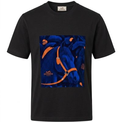 تیشرت یقه گرد HERMES