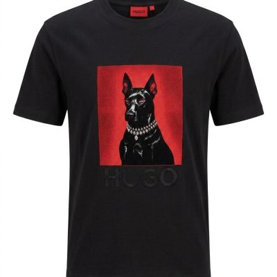 تیشرت یقه HUGO