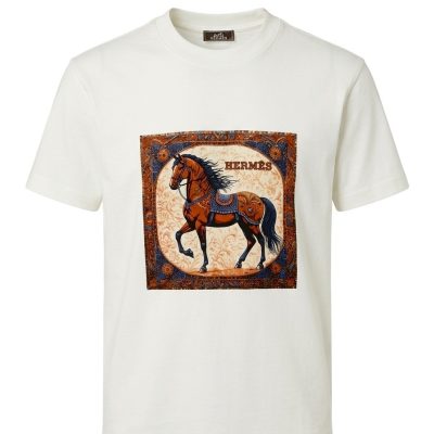 تیشرت یقه گرد HERMES