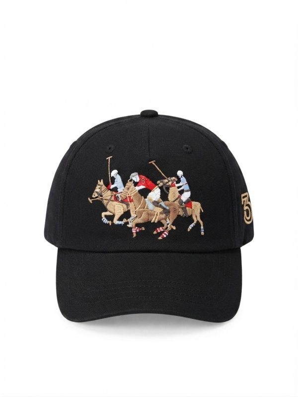 کلاه تریپل پونی POLO RALPH LAUREN - تصویر 3