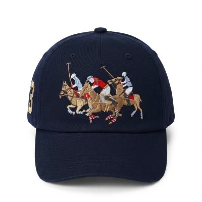 کلاه تریپل پونی POLO RALPH LAUREN