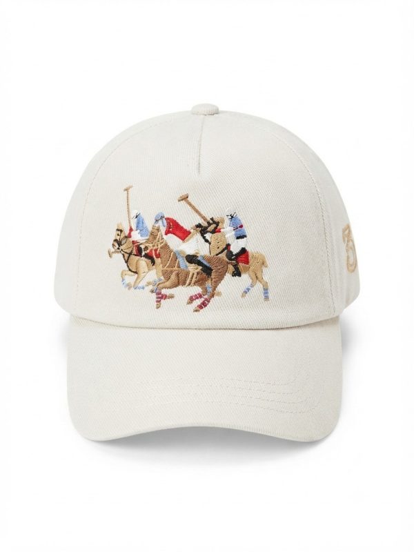 کلاه تریپل پونی POLO RALPH LAUREN - تصویر 2