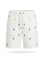 شلوارک  لوگو تکرار رنگی POLO RALPH LAUREN - تصویر 2