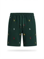 شلوارک  لوگو تکرار رنگی POLO RALPH LAUREN - تصویر 3
