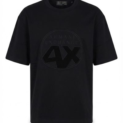 تیشرت یقه گرد گلدوزی ARMANI EXCHANGE