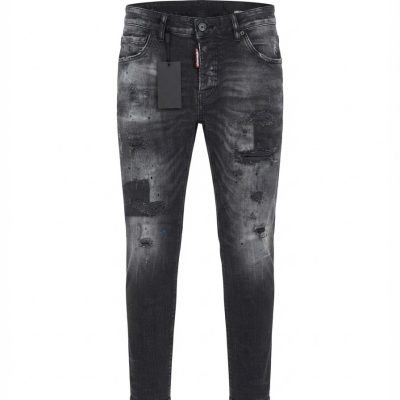 شلوارجین زغالی DSQUARED2